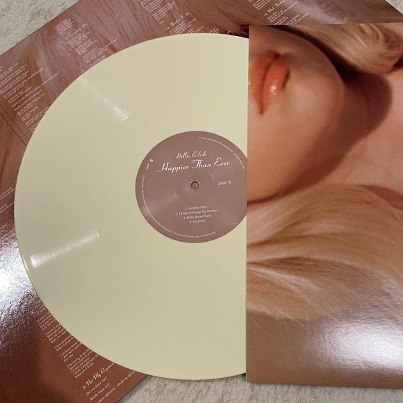 Billie Eilish 'Happier Than Ever' Vinyl Record - Picture 12 of 13